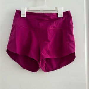 LULULEMON SPEED UP SHORTS!!